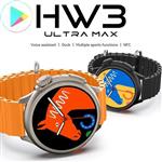 ساعت هوشمند HW3 سری Ultra Max صفحه گرد طرح اپل واچ