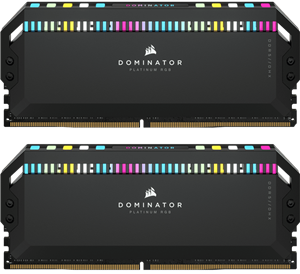 رم دسکتاپ 64 گیگابایت Corsair مدل DOMINATOR PLATINUM RGB DDR5 5200MHz