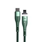 کابل تبدیل USB-C به لایتنینگ باسئوس Baseus Zinc Magnetic Safe Fast Charging Data Cable Type-C to IP PD 20W 2m Green
