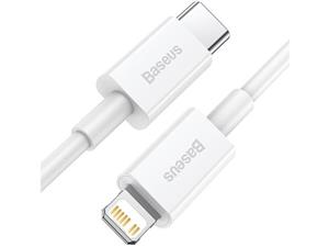کابل ۱ متری Type-C به Lightning بیسوس Baseus Superior Series Fast Charging Data Cable Type-C to iP PD 20W 1m White