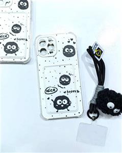 قاب عروسکی طرح هپل جاکارتی ایفون 12promaxهمراه با بند