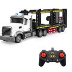 اسباب بازی ماشین کنترلی تریلی خودرو بر بزرگ Remote Control TRANSPORT TRUCK مقیاس 1:24_اسباب 