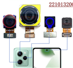 دوربین جلو سلفی شیائومی Xiaomi Redmi note 12 pro 5G