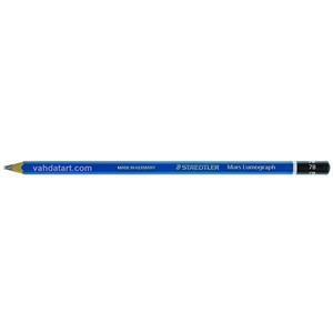 مداد مشکی استدلر مدل Mars Lumograph 100 با درجه سختی 7B Staedtler Mars Lumograph 100 7B Pencil