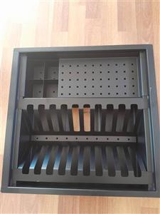 آبچکان مربعی توکار کابینت مشکی