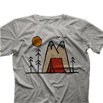 تی شرت طبیعت مینیمال کد 1174