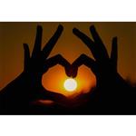 تابلو شاسی سری زیباترین عکس های جهان طرح عشق کد 217