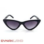 عینک آفتابی گربه ای مثلثی مشکی براق برند دیتیای مدل 9688 عدسی داری UV400