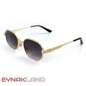 عینک آفتابی لویی ویتون LV مدل G29623 فریم فلزی طلایی باریک 