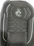 روکش صندلی خودرو برسام طرح موناکو مناسب برای ساینا