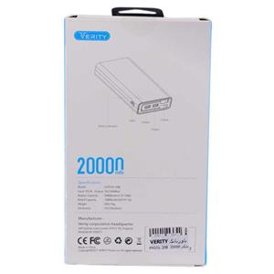 پاور بانک  Verity V-PH101-20B 20000MAH