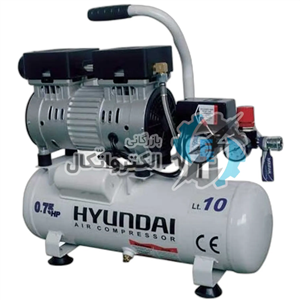 کمپرسور باد هیوندای مدل AC-1075 ا HYUNDAI Compressor silent 