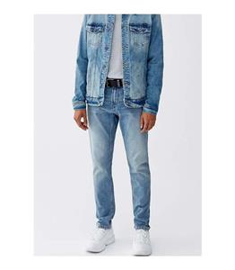 شلوار جین راسته آبی روشن مردانه پل اند بیر