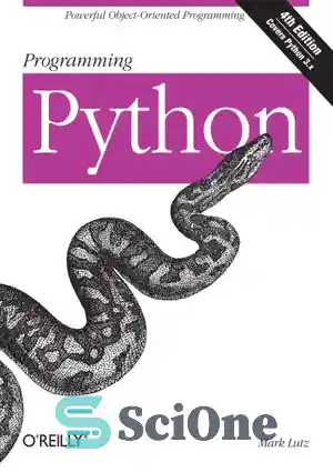 دانلود کتاب Programming Python ”Covers Python 3.x”–Cover. – Includes index – برنامه نویسی Python ” پوشش Python 3.x ”-پوشش. –...