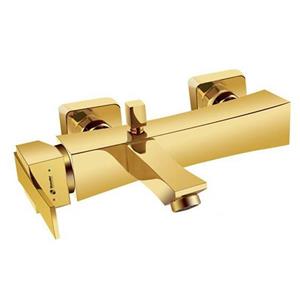 شیر دوش شودر سری ایمپرو طلایی Shouder Impro Bath Mixer Faucets -Metalic Gold