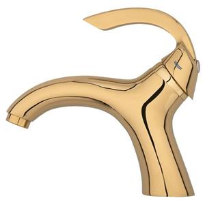 شیر روشویی ریسکو مدل الگانس طلا براق Risco Elegance Gold Basin Faucets