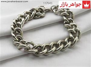 دستبند تیتانیوم طرح زنجیر درشت مردانه
