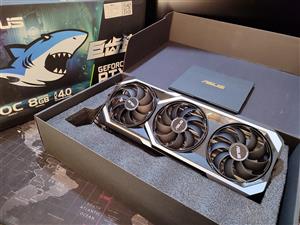 کارت گرافیک ASUS GeForce RTX 3070 Gaming O8G درحد نو 