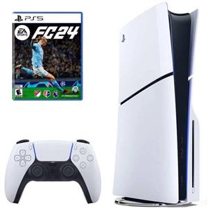 کنسول بازی سونی مدل PlayStation 5 Slim ظرفیت یک ترابایت ریجن 2000 اسیا به همراه EA Sports FC 24 