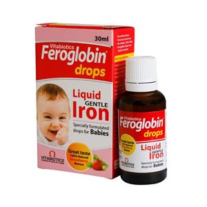 قطره فروگلوبین Feroglobin Drop ویتابیوتیکس 30ml