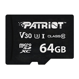 کارت حافظه‌ microSDXC پاتریوت استاندارد UHS-1 مدل VX Series ظرفیت 64 گیگابایت 