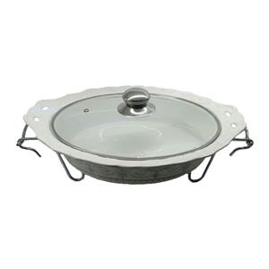 سوفله خوری چینی بیضی بزرگ یونیک کد 8556