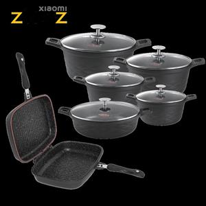 سرویس قابلمه گرانیتی نالینو الیتا 13 پارچه Elita