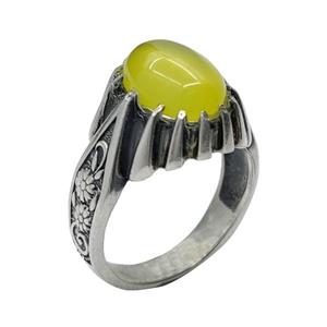 انگشتر شرف الشمس مردانه طرح روی رکاب کد{10575}