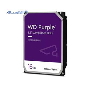 هارد اینترنال وسترن دیجیتال بنفش 16 ترابایت Purple WD160PURZ 