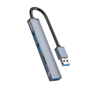 هاب USB با کارت ریدر مدل ORICO AH-A12F 