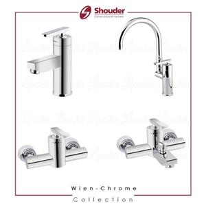 ست شیرالات شودر سری وین کروم