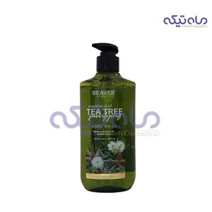 شامپو بدن بیور حاوی تی تری شاداب کننده و متعادل کننده مناسب انواع پوست حجم 400 میل
