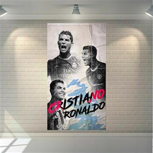 پوستر دیواری طرح ستاره فوتبال جهان مدل کریستیانو رونالدو کد SDP2405 