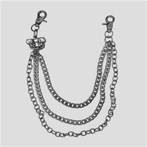 زنجیر شلوار اسکلت مدل 2Skulls کد Frh-692d02