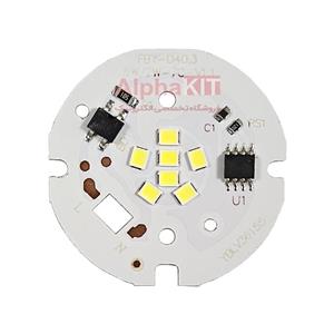 ال ای دی 7 وات 220 ولت سفید مهتابی هالوژنی