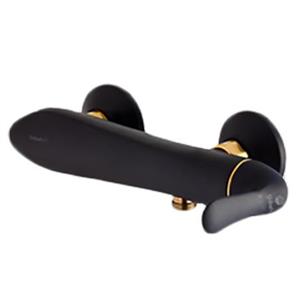 شیر توالت شیبه مدل هامون مشکی طلایی