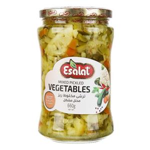 ترشی مخلوط ریز  اصالت مقدار 660 گرم