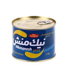 روغن حیوانی کرمانشاهی نوع اطمینان 450 گرمی نیک منش 