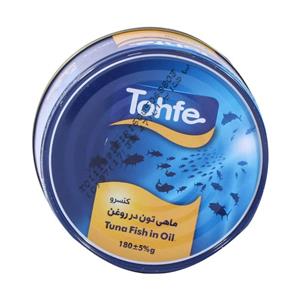 کنسرو ماهی تن در روغن با فلفل قرمز 180 گرمی تحفه Tohfe Tuna Fish with Red Chili 180gr