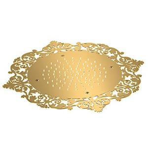 سردوش دایره ای طلایی Almar با قطر 60