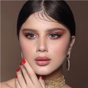 لنز رنگی فصلی دهب سوارفسکی Dahab swarovski