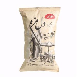 چیپس فلفل سیاه دل مزه 180 گرمی مزمز Mazmaz Chips with Black Pepper gr 