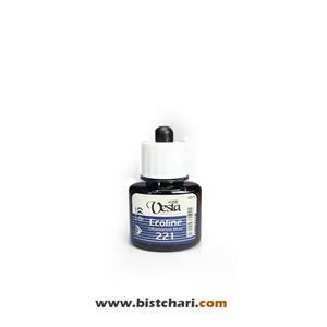 رنگ اکولین رنگ Ultramarine blue حجم 40 ml برند وستا Vesta