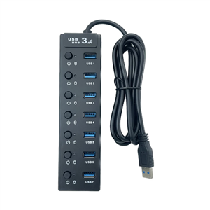 هاب 7 پورت USB 3.0 کی نت مدل H9