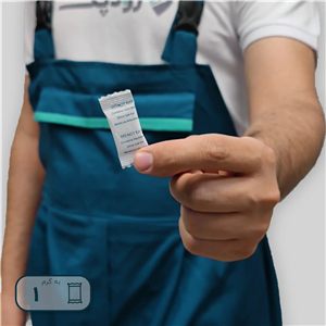رطوبت گیر سیلیکاژل یک گرمی