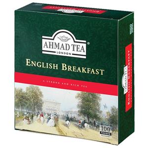 چای کیسه ای صبحانه انگلیسی احمد بسته 100 عددی Ahmad English Breakfast Tea Bag Pack Of 100