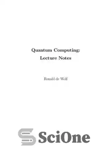 دانلود کتاب Quantum Computing Lecture Notes (Amsterdam) یادداشت های سخنرانی محاسبات کوانتومی (آمستردام) 