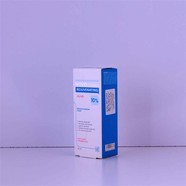 کرم لایه بردار مای مدل نوو فارما  AHA 10% برای انواع پوست حجم 50 میلی لیتر