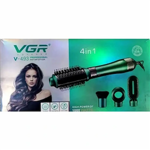سشوار برس دار  وی جی ار مدل V-493