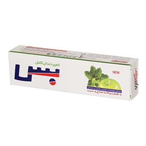 خمیر دندان کامل با طعم دوگانه نعنا و سیب 100 گرمی بس